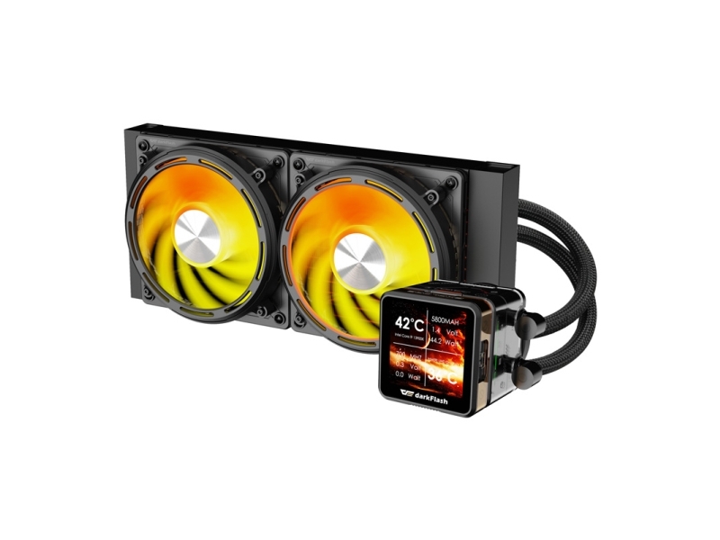 Cpu Water Cooling De240 (Black)