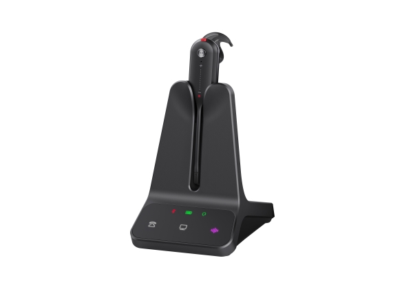Yealink Wh63 E2 Uc Headset, Trådløs, Opkald/Musik, Headset, Sort