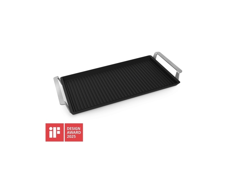 Electrolux E9HHPG11, Grillplade, Universel, Ovn/komfur, Sort, Rektandel, 253 mm