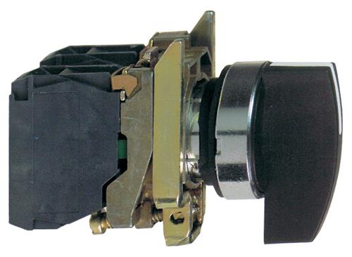 Schwenkbarer Xb4 3-Poliger 2-Poliger Langer Griff Schwarz