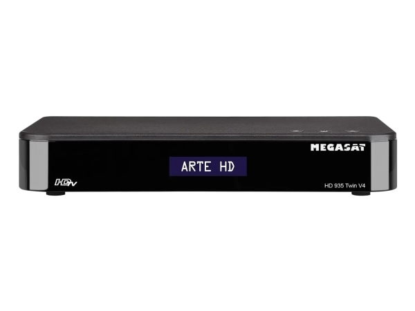 Megasat HD 935 Twin V4, Satellit, Fuld HD, DVB-S, DVB-S2, NTSC, PAL, 1920 x 1080 pixel, 1080p