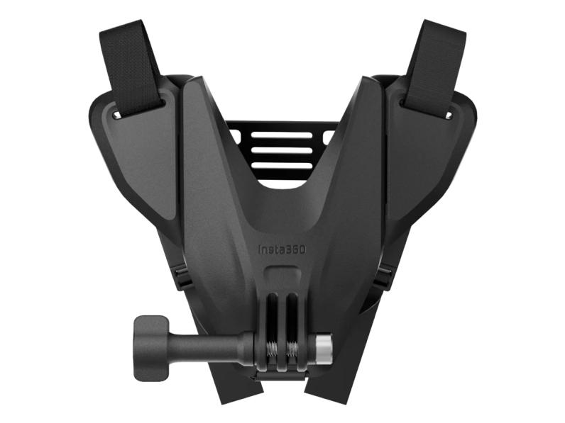 Insta360 Helmet Chin Mount 2.0, Kameran kiinnitys, 500 g, musta