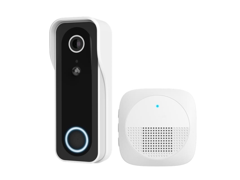 Trust Doorcam-3000, Black, White, 2.4 Ghz, Android, Ios, 3 Mp, Microsd (Transflash), 256 Gb