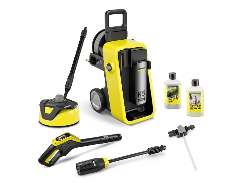 Kärcher K 5 Comfort Premium Connect Home, Stående, 5 m, Gul, Aluminium, 500 l/t, 145 bar
