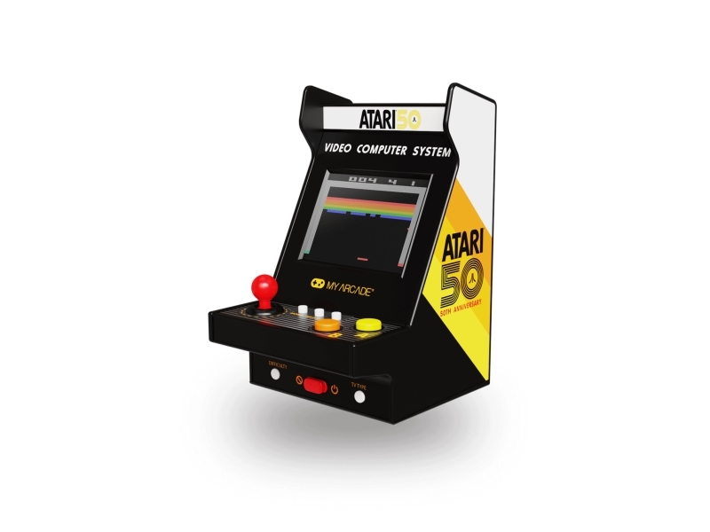 My Arcade Atari Nano Player Pro, Multifärg, Home-knapp, Välj-knapp, Startknapp, LCD, 6,1 cm (2.4), USB/Batteri, AAA | Spel - Joystick och spelkontroller - Gamepads | GameStuff