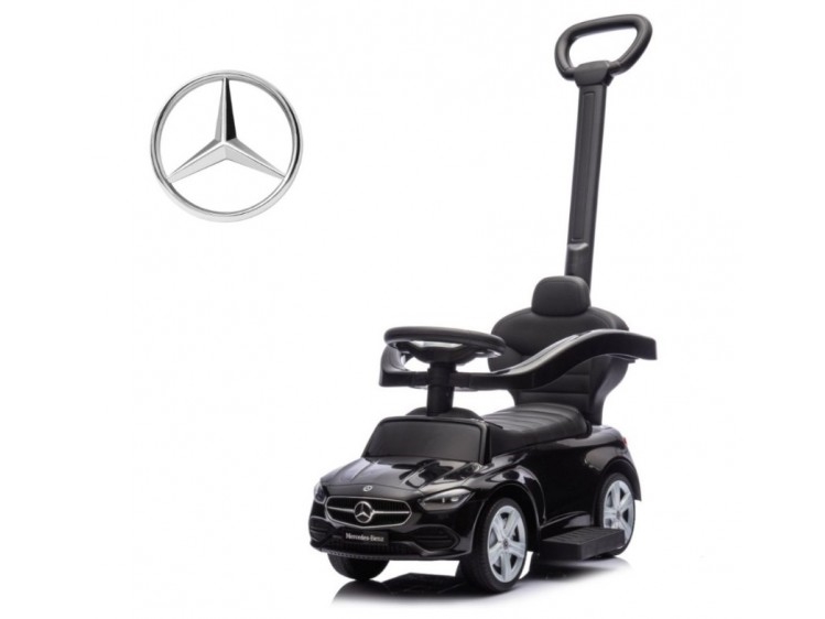 Milly Mally 6107 Mercedes C Klasės Juoda Transporto Priemonė Su Rankena