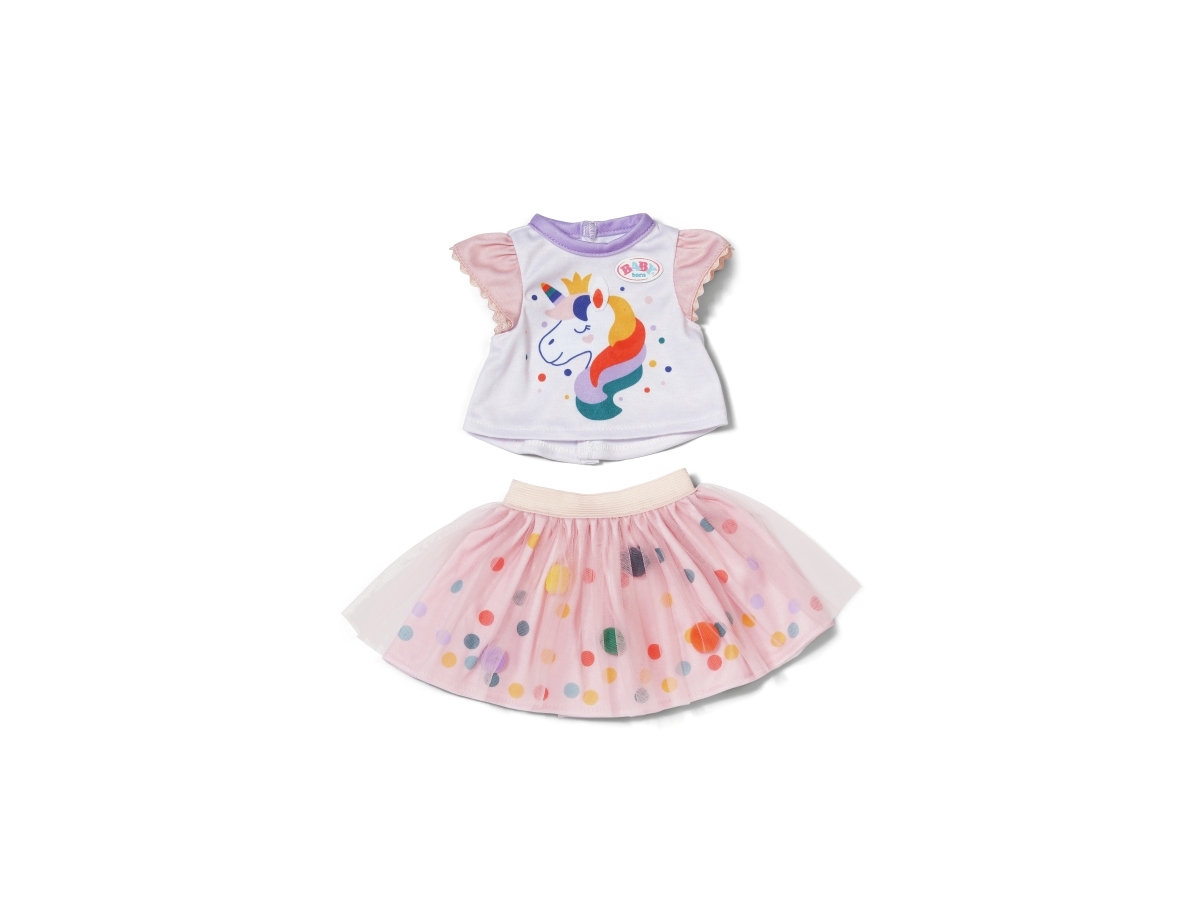 Baby Born Tutu Dress Unicorn 43Cm, Dukkekjole, 3 År