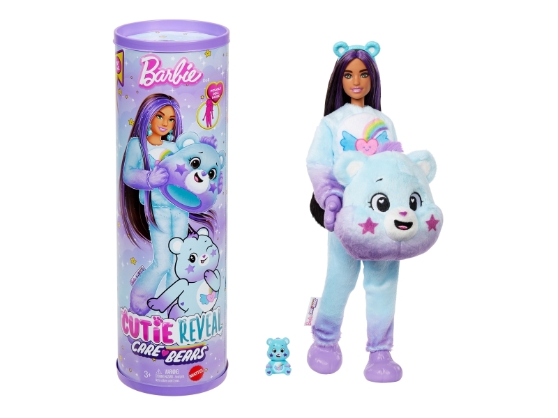 Barbie Cutie Reveal Care Bears Dream Bright Bear