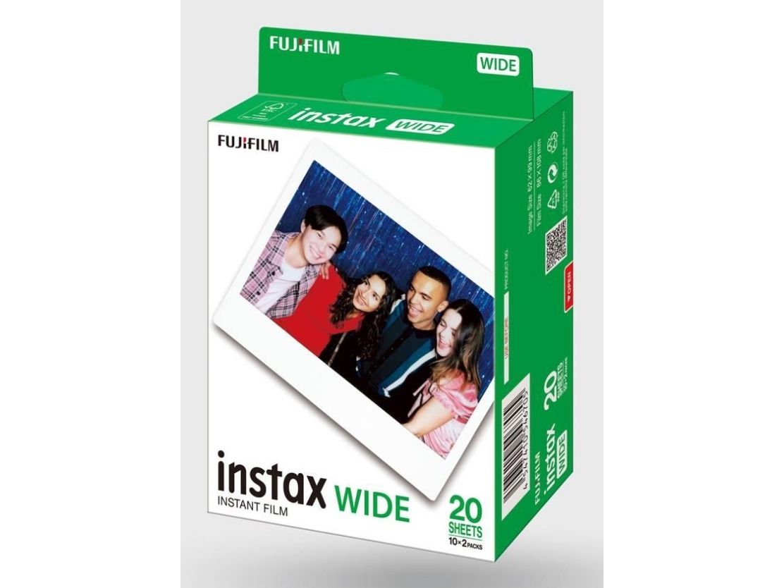 Fujifilm Instax Wide Film, 20 Stk