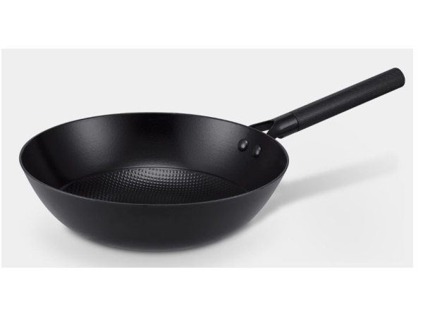 Brabantia 239045, Rund, Wok/Stirfry Pande, Sort, Keramisk, 200 °C, Jern