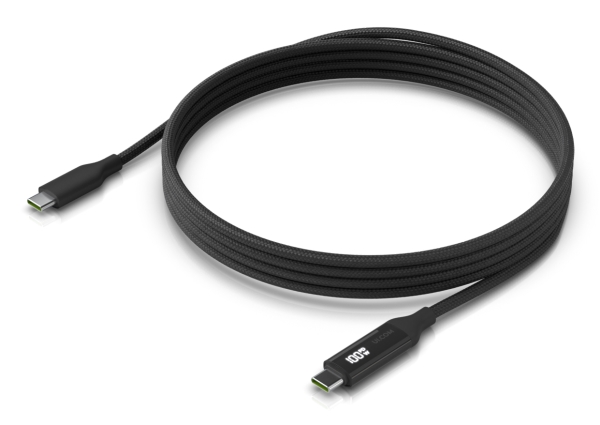 Braided Power And Data Cable