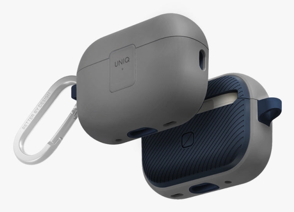 Uniq Clyde, Opladningsetui, Aluminium, Polykarbonat (Pc), Termoplastisk Polyuretan (Tpu), Blå, Grå
