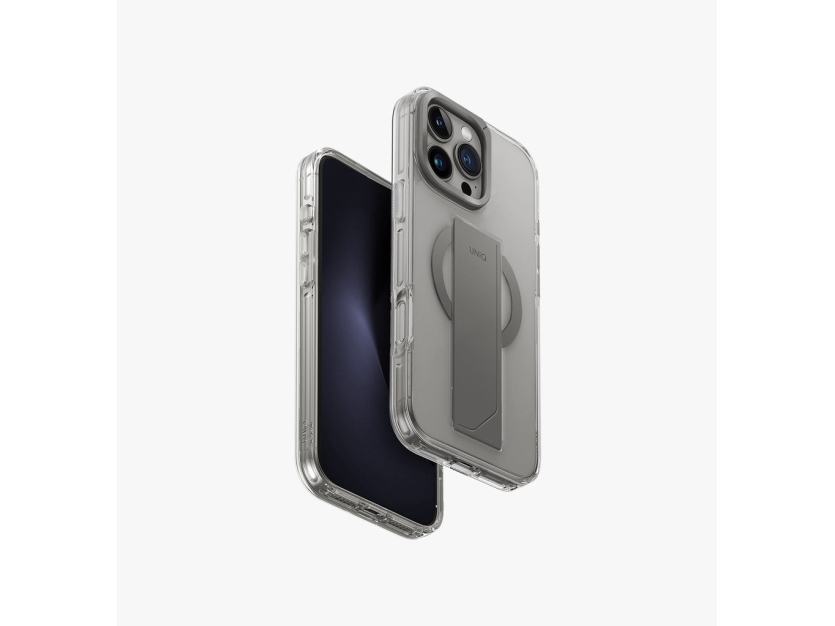Uniq Heldro Max Iphone 16 Pro Max 6.9" Magclick Ladehülle Transparent/Klar Leuchtend