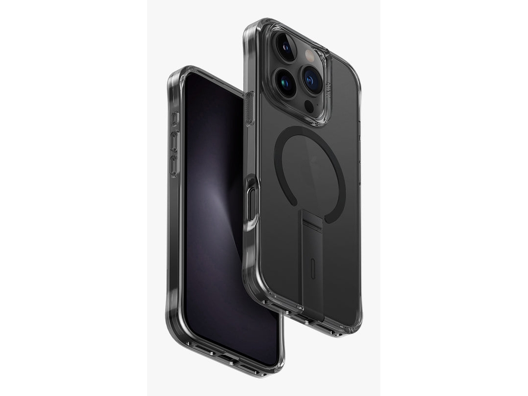 Uniq Eleva, Cover, Apple, Iphone 16 Pro, 16 Cm (6.3"), Sort