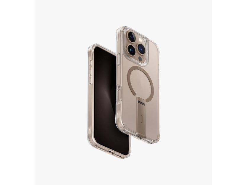 Uniq Eleva, Cover, Apple, Iphone 16 Pro, 16 Cm (6.3"), Gold