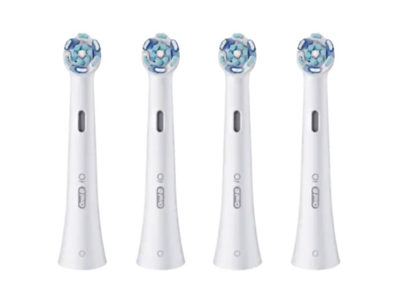 Oral-B Io Ultimate Clean Brush Tips Hvid, 4 Stk. Ekstra Tandbørstehoveder