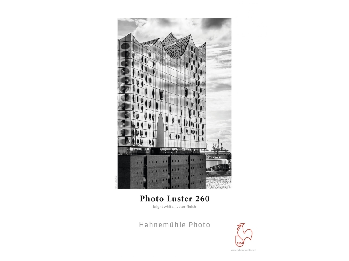 Hahnemühle Photo Luster 260, Weich, 260 G/M², Tintenstrahl, Weiß, Harz, 43,2 Cm