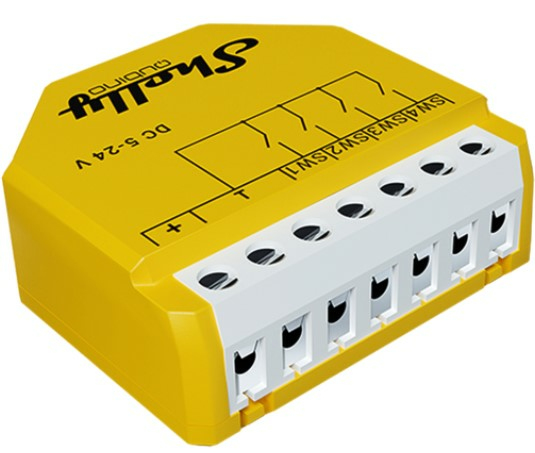 Shelly Qubino Wave I4 DC - Z-Wave inputmodul, 4 kanaler (5-24VDC)