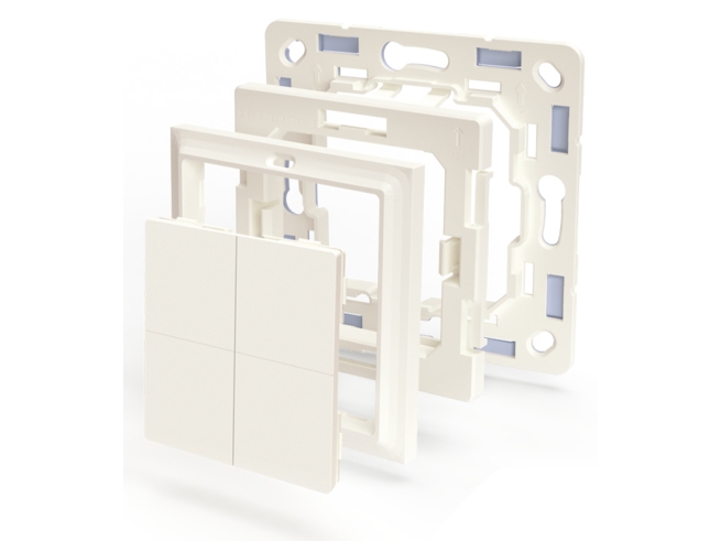 Shelly Wall Switch Adapter, Gira, Merten, Exxact