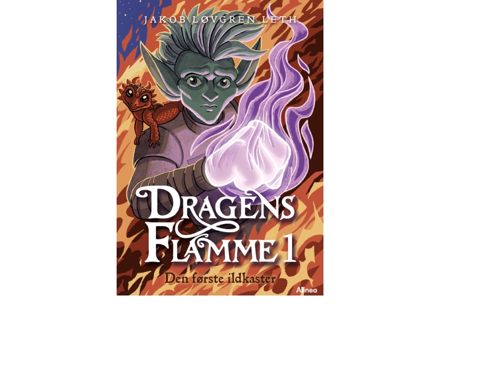 Den Første Ildkaster, Dragens Flamme 1, Rød Læseklub | Jakob Leth