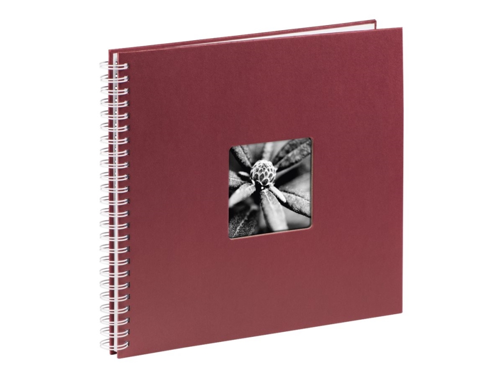 Hama Spiral Gebundene "Fine Art" - Album - 300 X 4X6 Tommer (10X15 Cm) - Neutral - Bourgognerød X 18