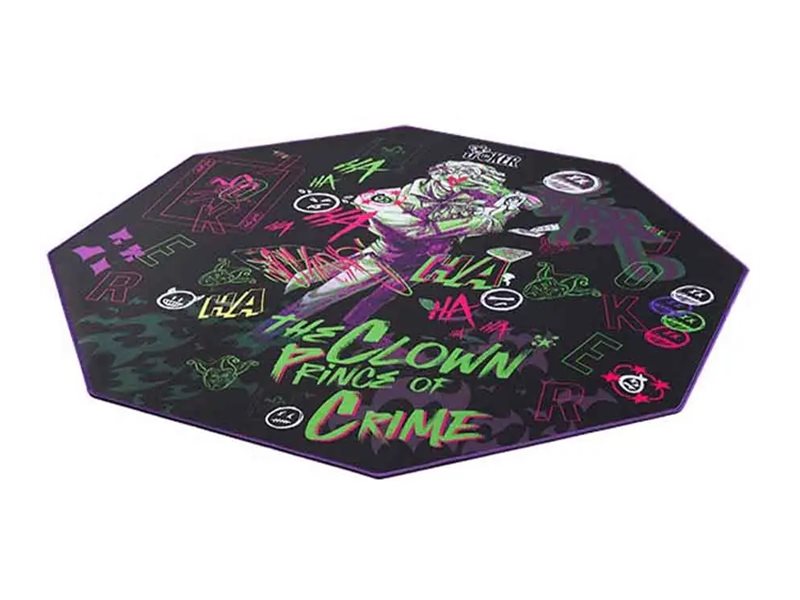 Subsonic Dc Comics The Joker - Stolemåtte For Gaming - Oktagonal - 100 Cm