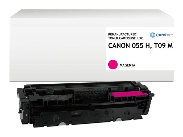 Coreparts - Magenta - Kompatibel - Boks - Genproduceret - Tonerpatron (Alternativ Til: Canon 055H, Canon T09) - For Canon Imageclass Lbp664, Mf745 I-