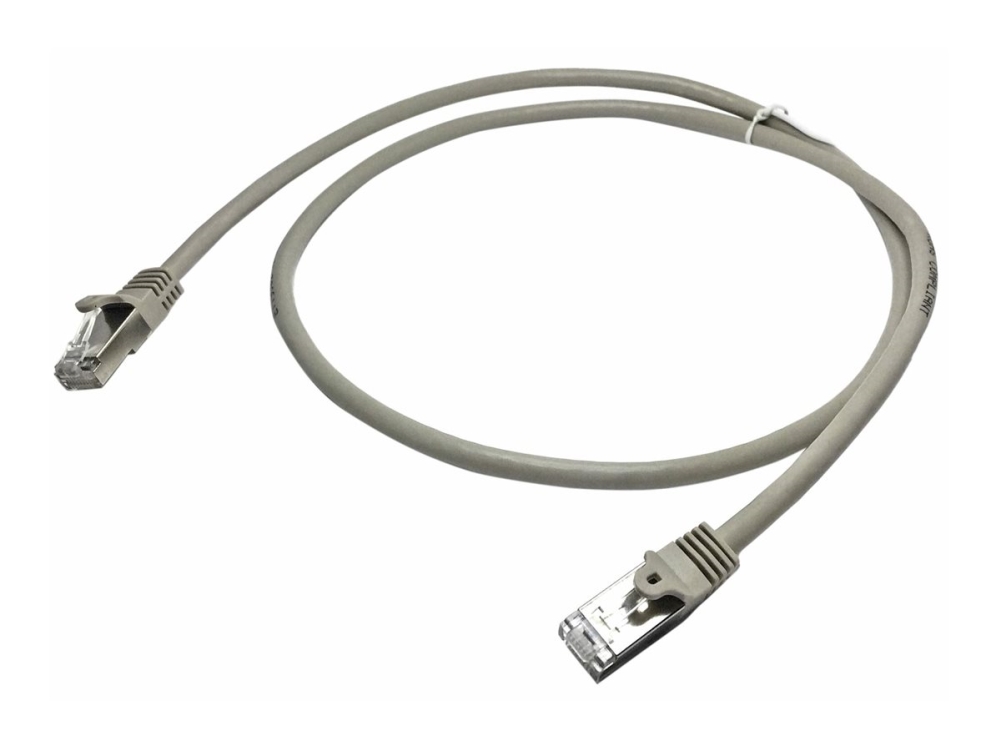 Startech.Com 1M Cat6 Ethernet Cable, 10 Gigabit Shielded Snagless Rj45 100W Poe Patch Cord, Cat 6 10Gbe Sftp Network Cable W/Strain Relief, Grey, Wir