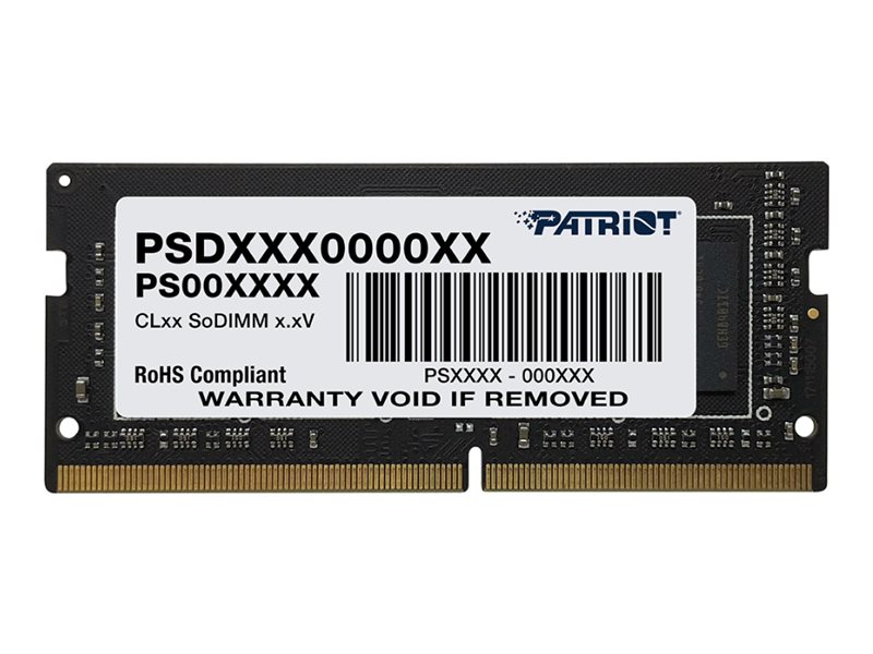 Memory Ddr4 Signature 8Gb/2400 (1*8Gb) Cl17 Sodimm