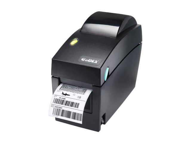 Godex DT series DT2x - Etiketprinter - direkte termisk - Rulle (6 cm) - 203 dpi - op til 177 mm/sek. - USB 2.0, seriel, LAN