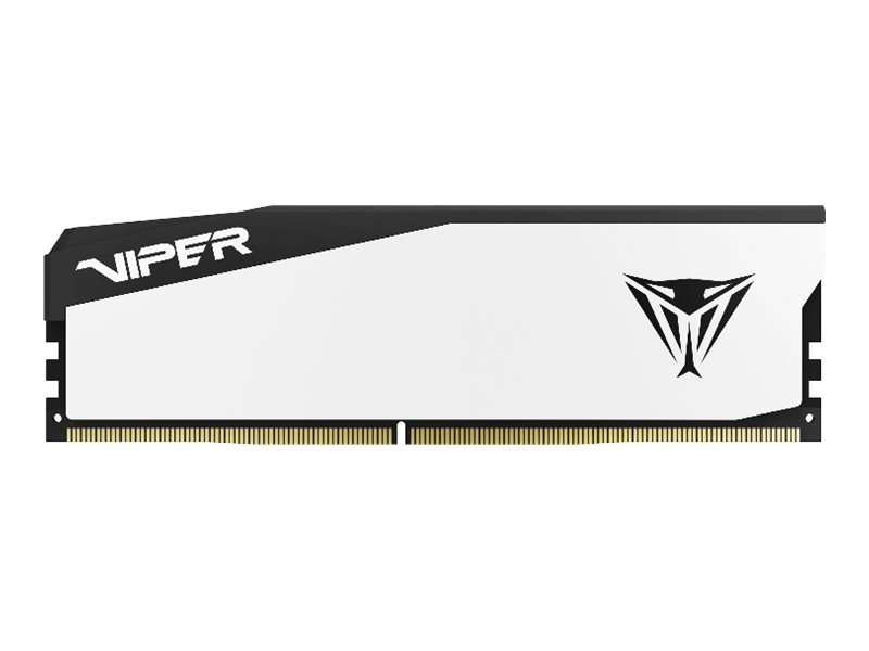 Patriot Viper Elite 5 series - DDR5 - modul - 16 GB - DIMM 288-pin - 6000 MT/s / PC5-48000 - CL30 - ej buffrad - on-die ECC - vit | Datorkomponenter - RAM-Minnen - DDR5 | GameStuff
