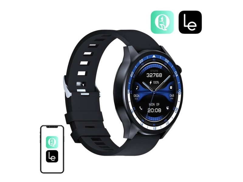 Smartwatch Blitzwolf Bw-Ar1 1.43" Amoled Bt 3.0 / 5.3 (Czarny)