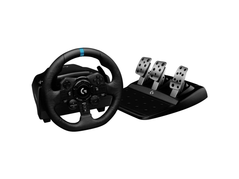 Logitech G923 - Rat Og Pedalsæt - Kablet - For Pc, Sony Playstation 4, Sony Playstation 5