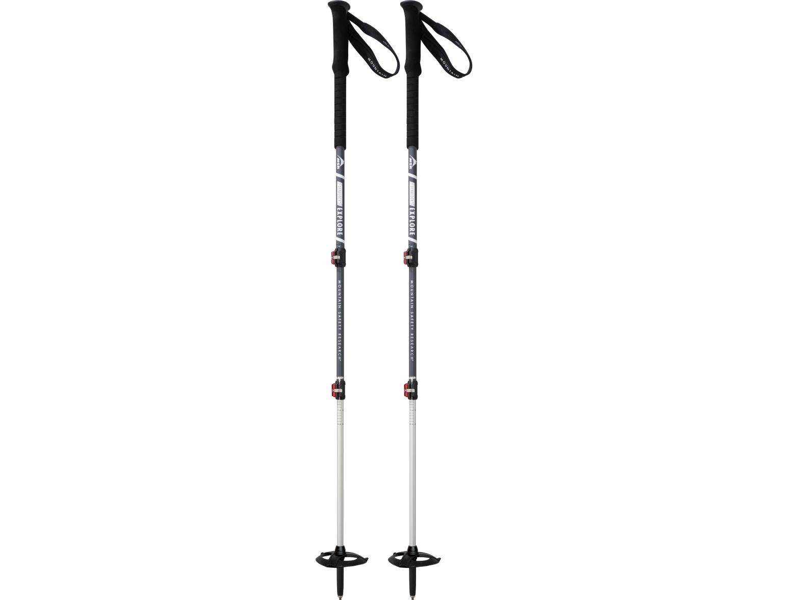 MSR DynaLock Explore, Unisex, Teleskopisk, Vandring, Stavgang, Aluminium, 550 g, 100 cm