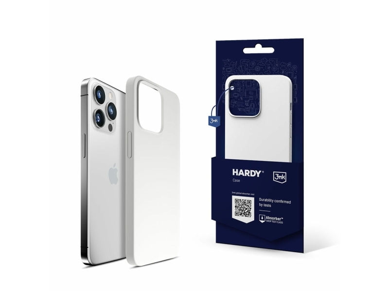 3Mk Hardy Case, Iphone 14 Pro, Hvid