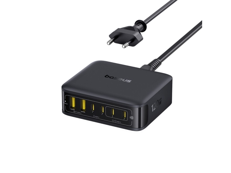Baseus E0120t00, Indoor, Ac, Black