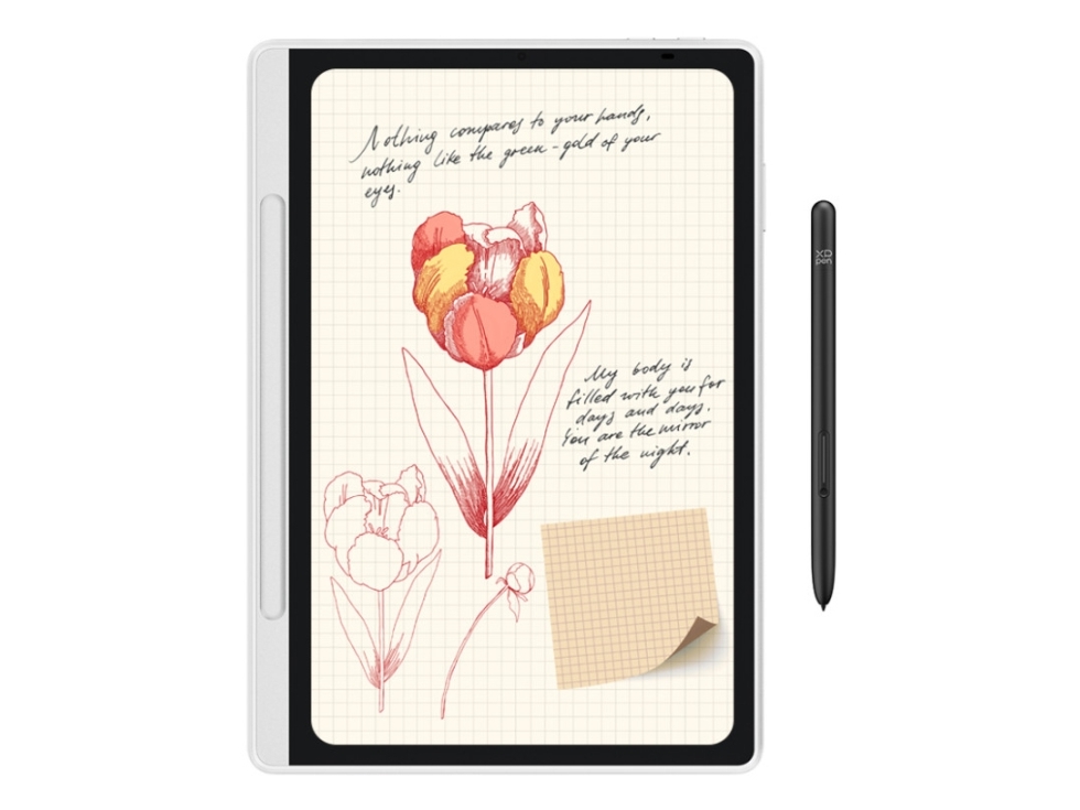 XPPen Magic Note Pad, Kabel & trådløs, 5080 lpi, 148 x 236 mm, USB/Bluetooth, 31 cm (12.2), IPS