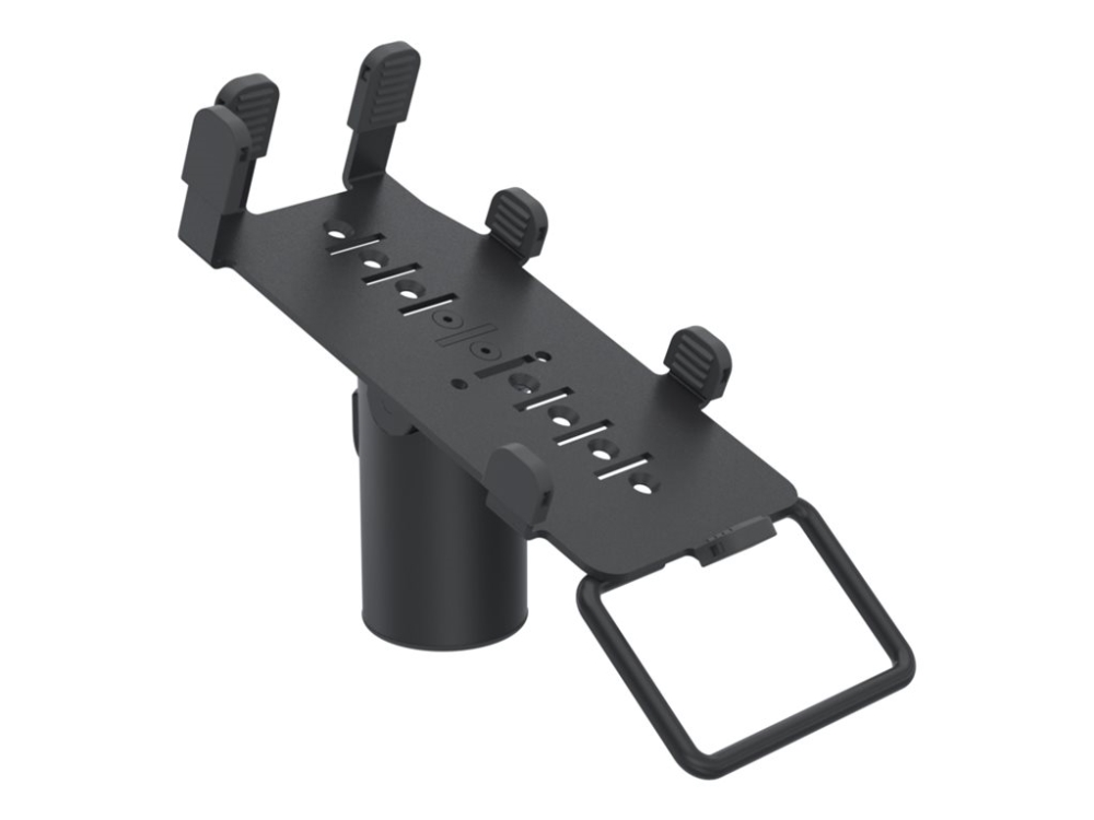 Ergonomic Solutions Spacepole Payment Ver400-Dm-02, Pos-Halterung, Schwarz, Metall, 210°, 10 - 70°, Verifone