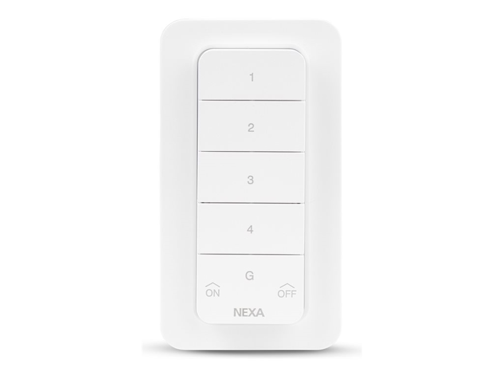 Nexa MYCT-2107 - Fjernstyring - with wall holder - trådløs - 433.92 MHz