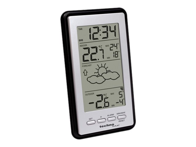 Technotrade Techno Line Ws 9130-It - Wetterstation - Schwarz