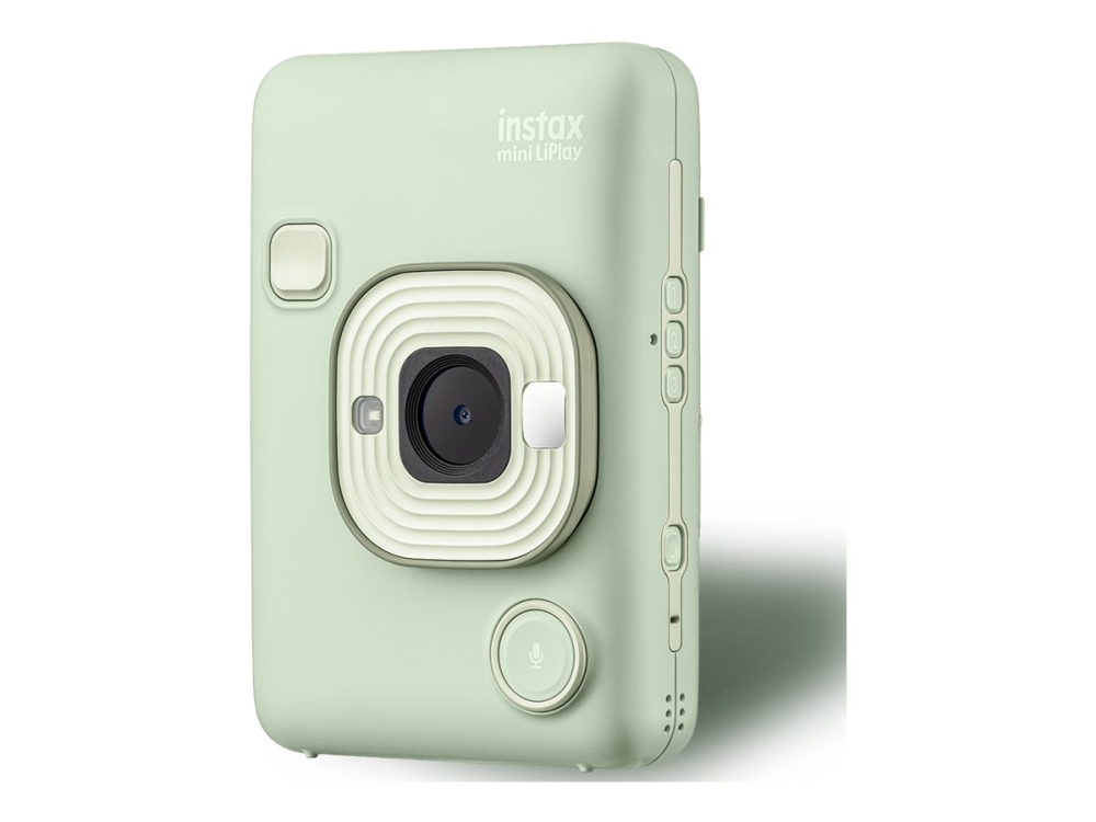 Fujifilm Instax Mini Liplay - Digitalkamera - Kompakt Med Hurtigfotoprinter - Bluetooth - Matcha-Grøn