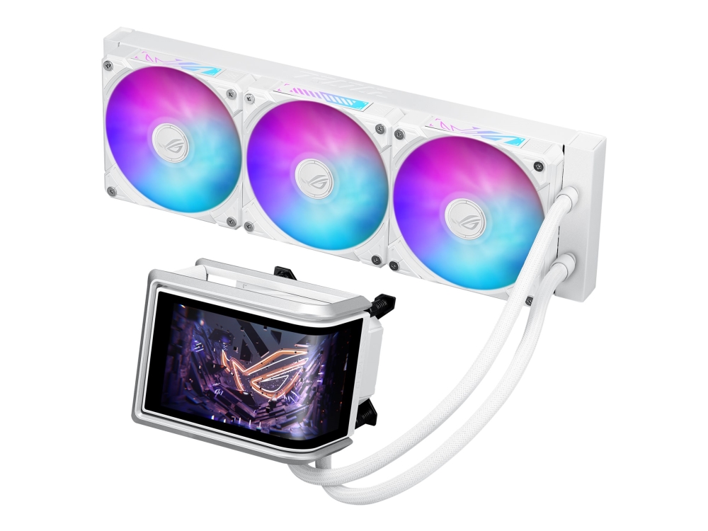 ASUS ROG RYOU IV 360 ARGB - White Edition - kylsystem med vätska till processorn - (för: AM4, AM5, LGA1700, LGA1851, LGA1200, LGA115x Socket) - koppar - 120 mm | Datorkomponenter - Vattenkylning | GameStuff