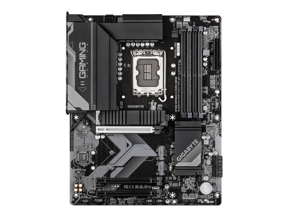 Gigabyte B760 Gaming X Ddr4 Gen5 Motherboard - Supports 14Th Gen. Intel Core Cpus, 8+1+1 Phases Vrm, Up To 5333Mhz Ddr4 (Oc), 3Xpcie 4.0 M.2, 2.5Gbe