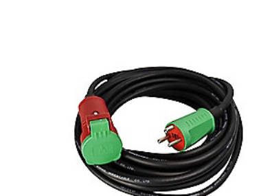 BLUE ELECTRIC kabelsats 10 m – neoprenkabel m/jord 3x1,5 mm² 16A 240V