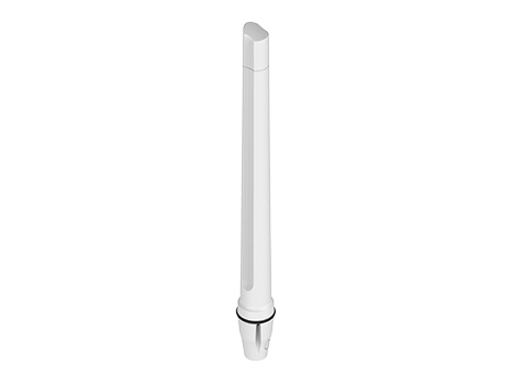 Poynting A-OMNI-0402-V2-01, 10 dBi, 2.4 - 7.2 GHz, IEEE 802.11ac, IEEE 802.11ax, IEEE 802.11b, IEEE 802.11be, IEEE 802.11g, IEEE 802.11h, Omniretningsbestemt antenne, Hvid, Vejrbestandig