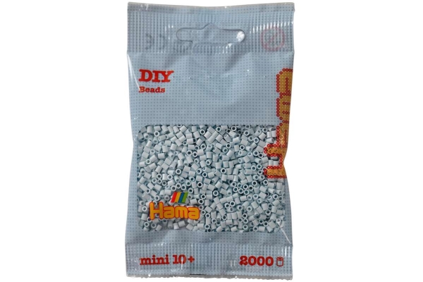 Hama 501-120 - Støvet Blå - 2.000 Stk. Diy Beads Mini Perler