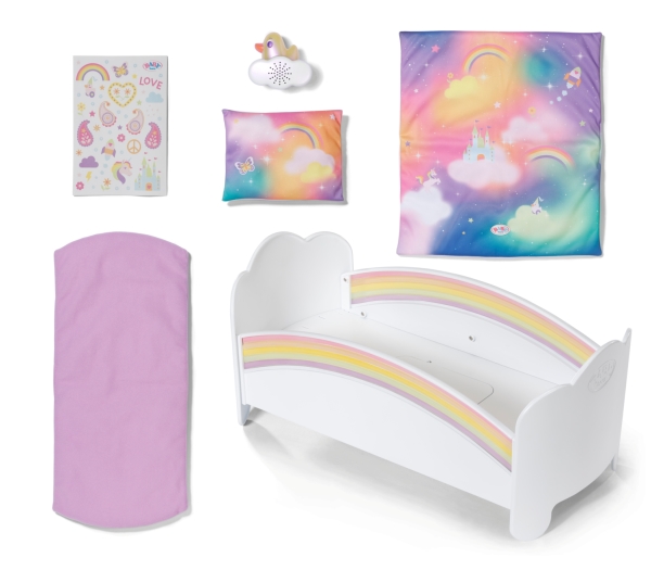 Baby Born Rainbow Bed