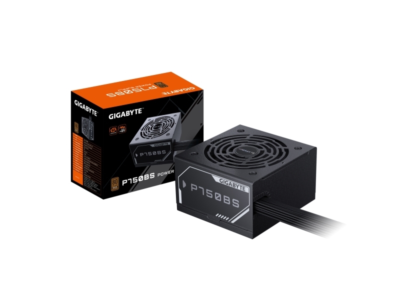 Gigabyte P750bs, 750 W, 200 - 240 V, 50/60 Hz, 6 A, Aktiv, 100 W