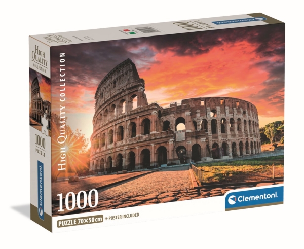 Clementoni Puzzle Kompakt Kolosseum 1000 Teile (39985)