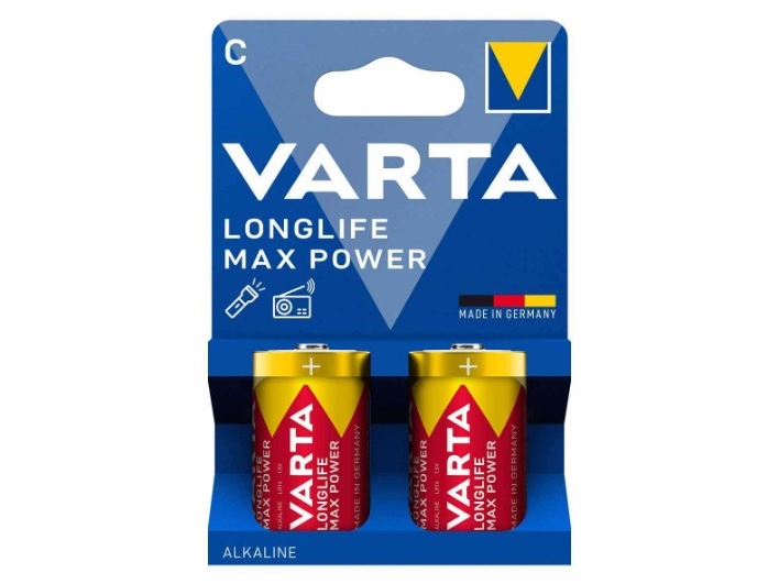 Varta 04714 101 422, Lr14, Alkali, 1,5 V, 2 Stück(E), Rot, Gelb, Deutschland